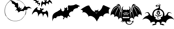 Bats Symbols font
