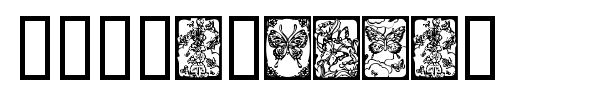 Butterflies font
