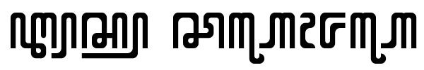 X Code from East font