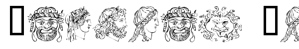 Ancient Heads font