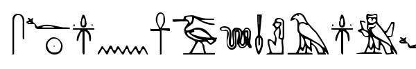 Yiroglyphics font