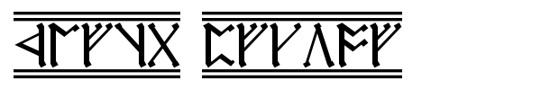 Cirth Erebor font