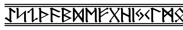 Germanic + Dwarf + AngloSaxon font