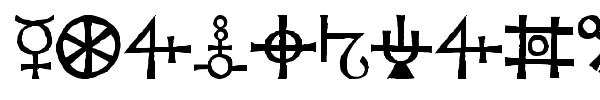 Agathodaimon font