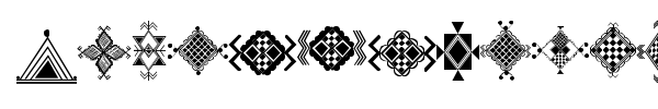 Amazigh Motifs font
