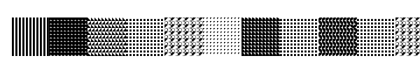 Serangkaian Pattern font