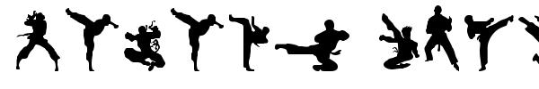 Karate Chop font