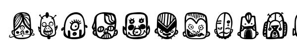 Teub? Bot font preview