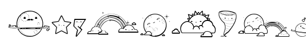 Toy Cloud font