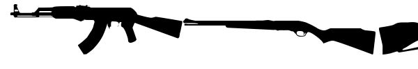 Rifle Bats TFB font