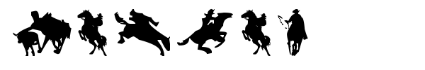 Cowboy font preview