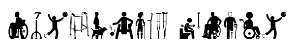 Disabled Icons font preview