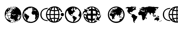 Globe Icons font