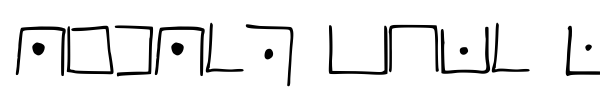 PigPen Code Font font