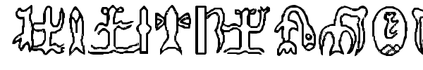 RongoRongo Glyphs font