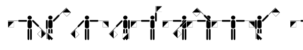 Semaphore Pramuka font