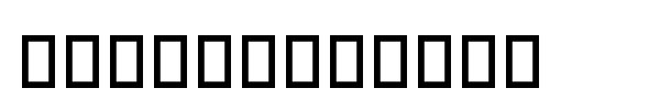 Street Icons font