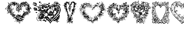 Hearts of Lime font