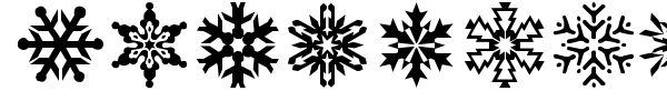 LP Snowflake font