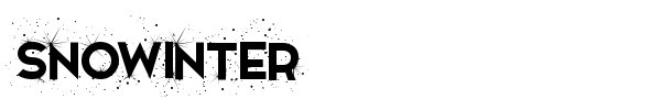 Snowinter font