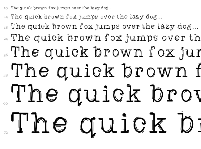 CareToDance font waterfall