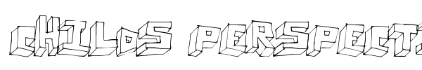 Childs Perspective font