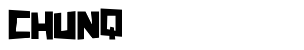 Chunq font