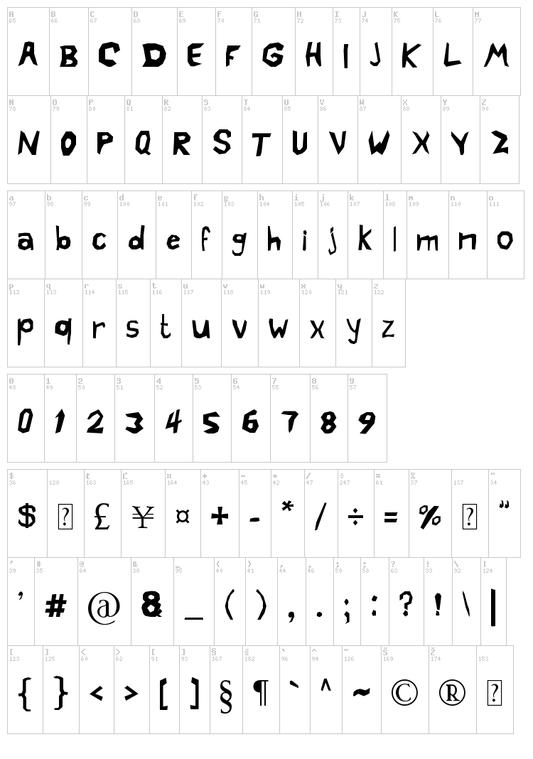 Crazy Cartoon font , Fancy - Cartoon fonts - Fontzzz.com
