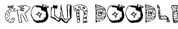 Crown Doodle font