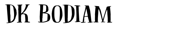 DK Bodiam font