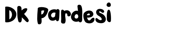 DK Pardesi font