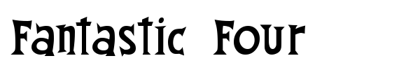 Fantastic Four font