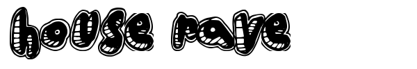 House Rave font