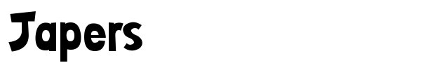 Japers font