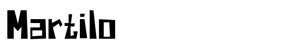 Martilo font