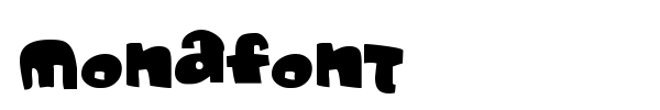 Monafont font