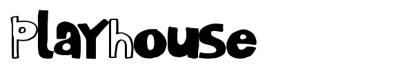 PlayHouse font preview