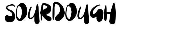 Sourdough font