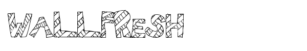 WallFresh font