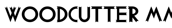 Woodcutter MMXV font