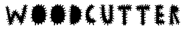 Woodcutter Virus font