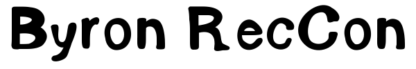 Byron RecCon font