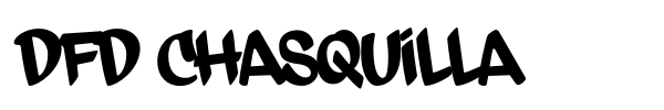 DFD Chasquilla font
