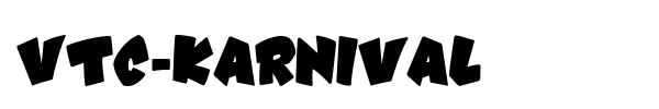 VTC-Karnival font