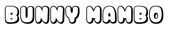 Bunny Mambo font