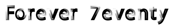 Forever 7eventy font