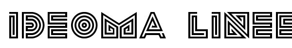 Ideoma Liner font