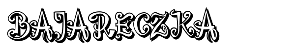 Bajareczka font