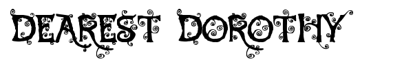 Dearest Dorothy font