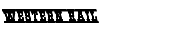 Western_Rail font